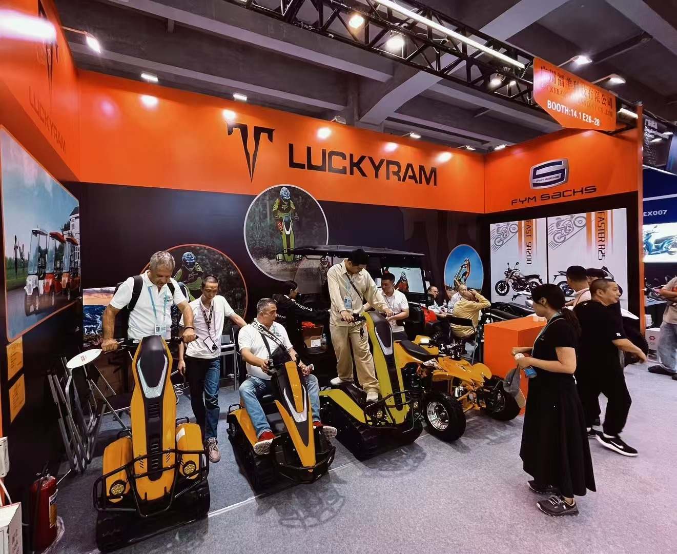 A Luckyram ATVS a 136. kantoni vásáron veszi figyelembe a külföldi vásárlókat