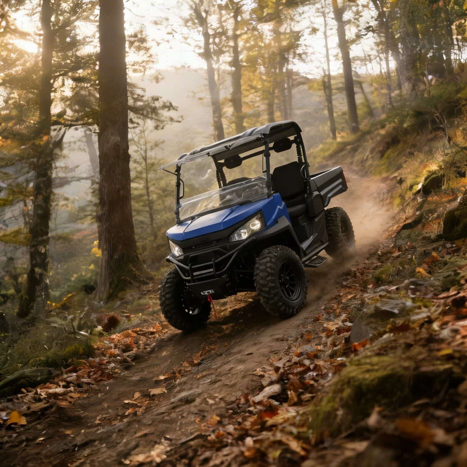 4WD UTV 73.6V 20KW csúcsteljesítmény 400A vezérlő 350kg billenőágy