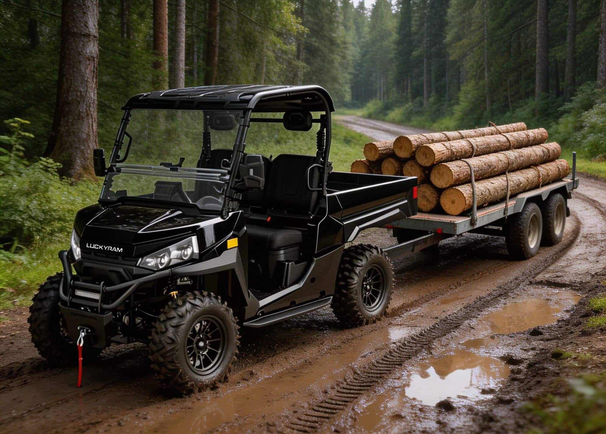 Farm Heavy Duty UTV 4WD 10KW AC motor 73.6V 400A vezérlő