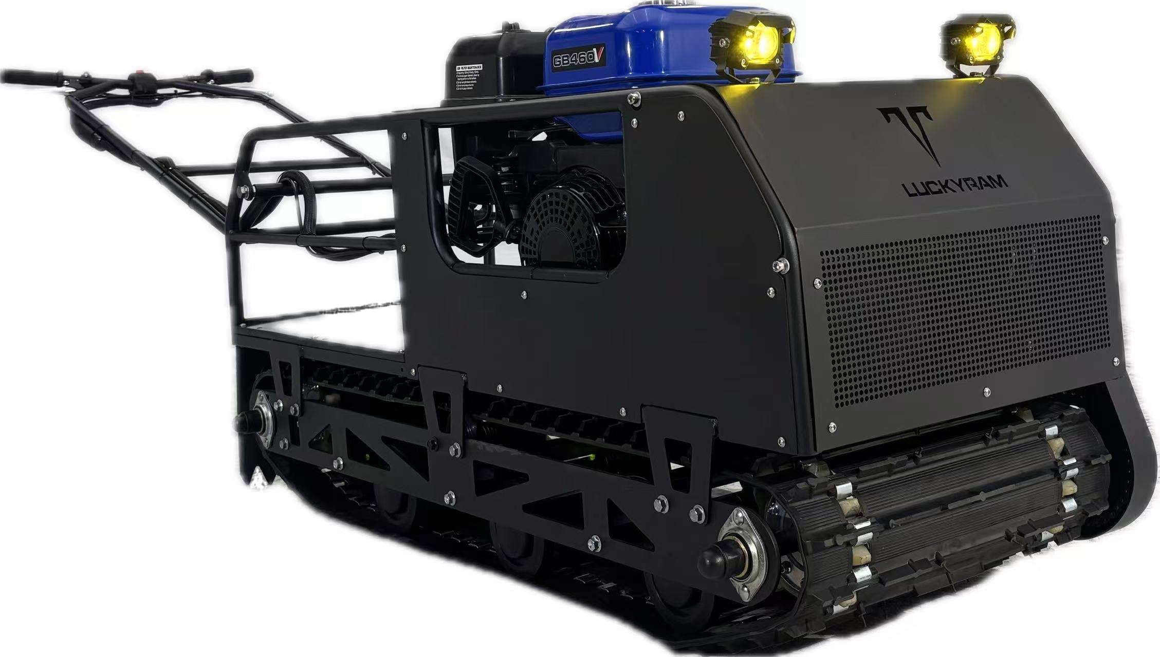 Nagy hatótávolságú elektromos motoros szán - SnowWolf